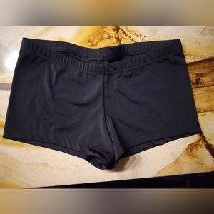 Balera Black Dance Shorts Womens Large